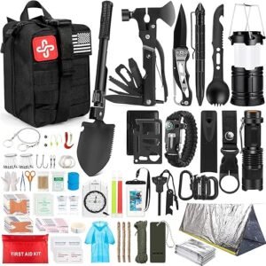 250-Piece Survival Kit: Gear & First Aid Essentials