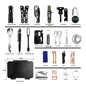 ANTARCTICA 60-in-1 Emergency Survival Gear Kit