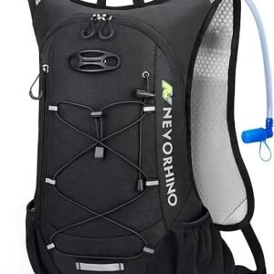 Lightweight Hydration Backpack with 2L Bladder for Active Adventures