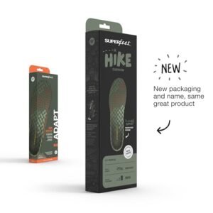 Superfeet Hike Cushion Insoles: Custom Fit for Comfort