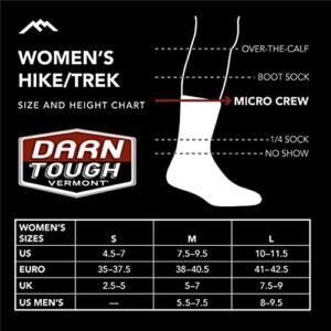 Ultimate Comfort: Darn Tough Women's Treeline Micro Crew Socks