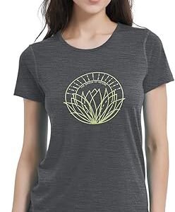 Ultra-Soft Merino Wool Women's Tee for Hiking & Sport